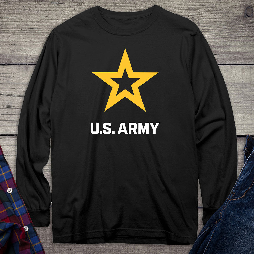 United States Army Logo Long Sleeve Shirt