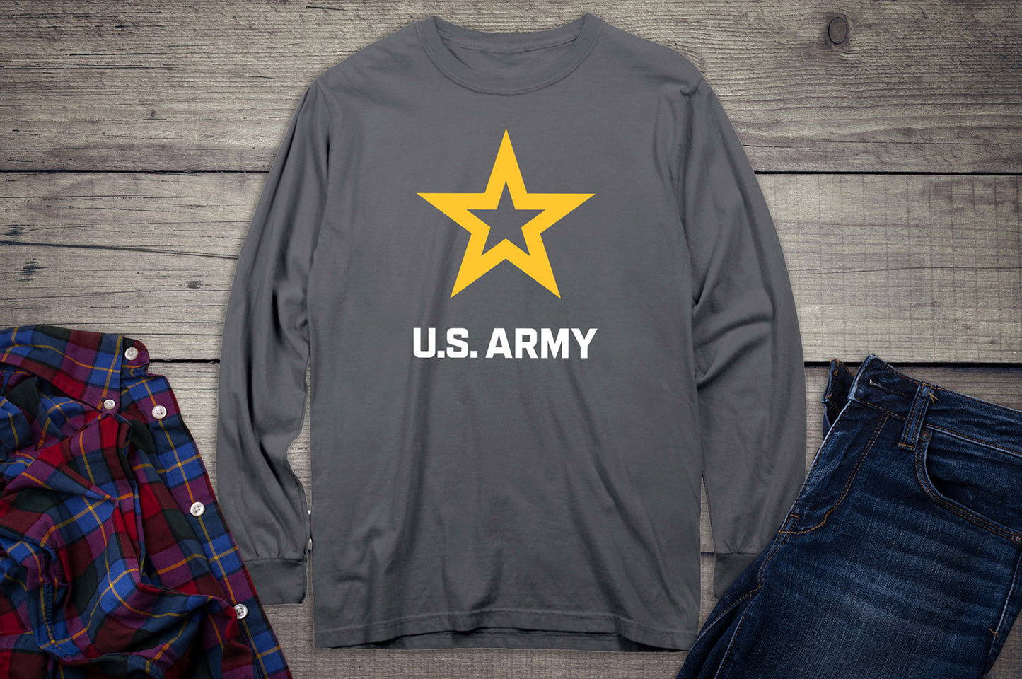 United States Army Logo Long Sleeve Shirt