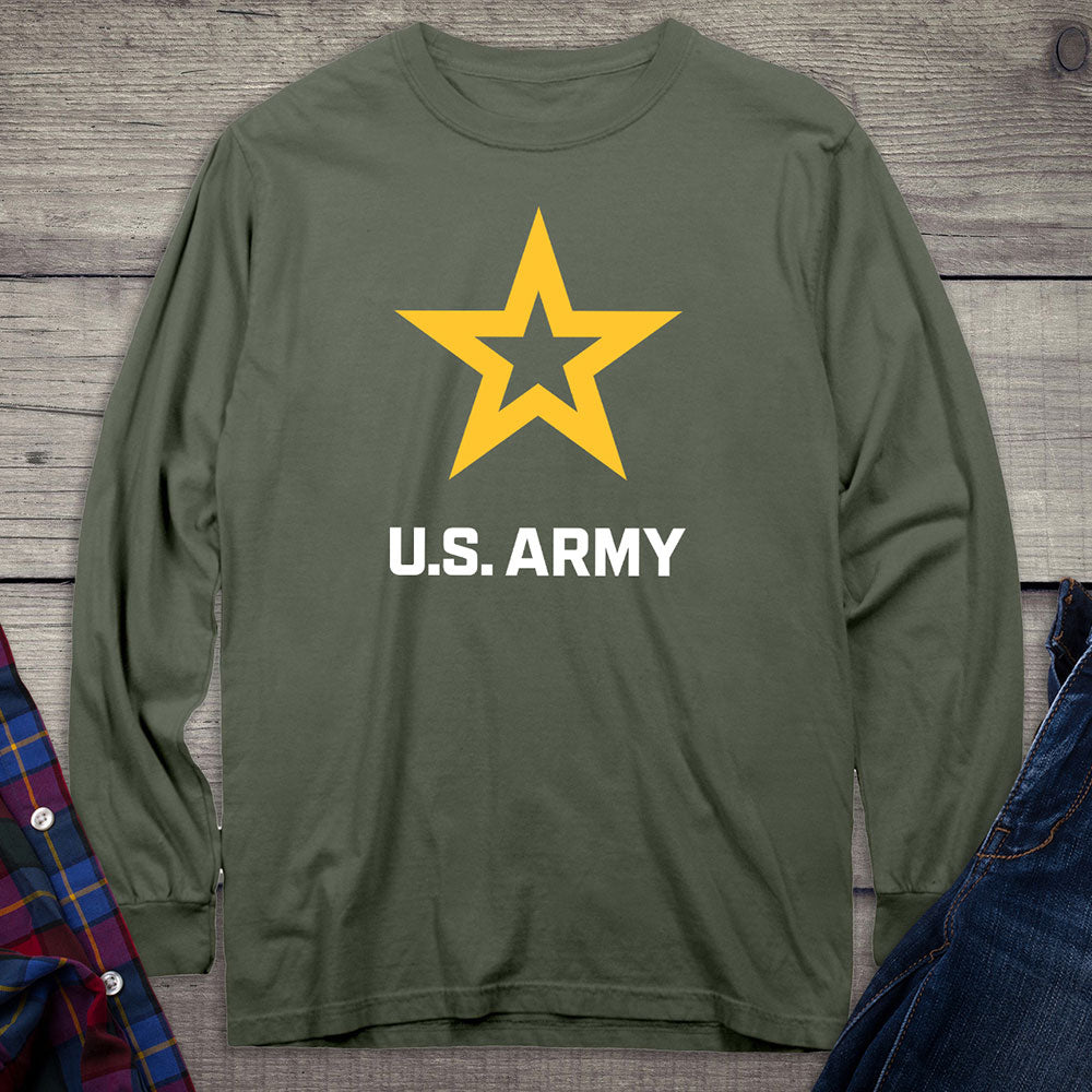 United States Army Logo Long Sleeve Shirt