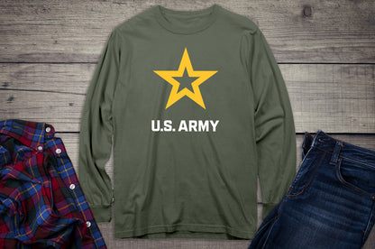 United States Army Logo Long Sleeve Shirt