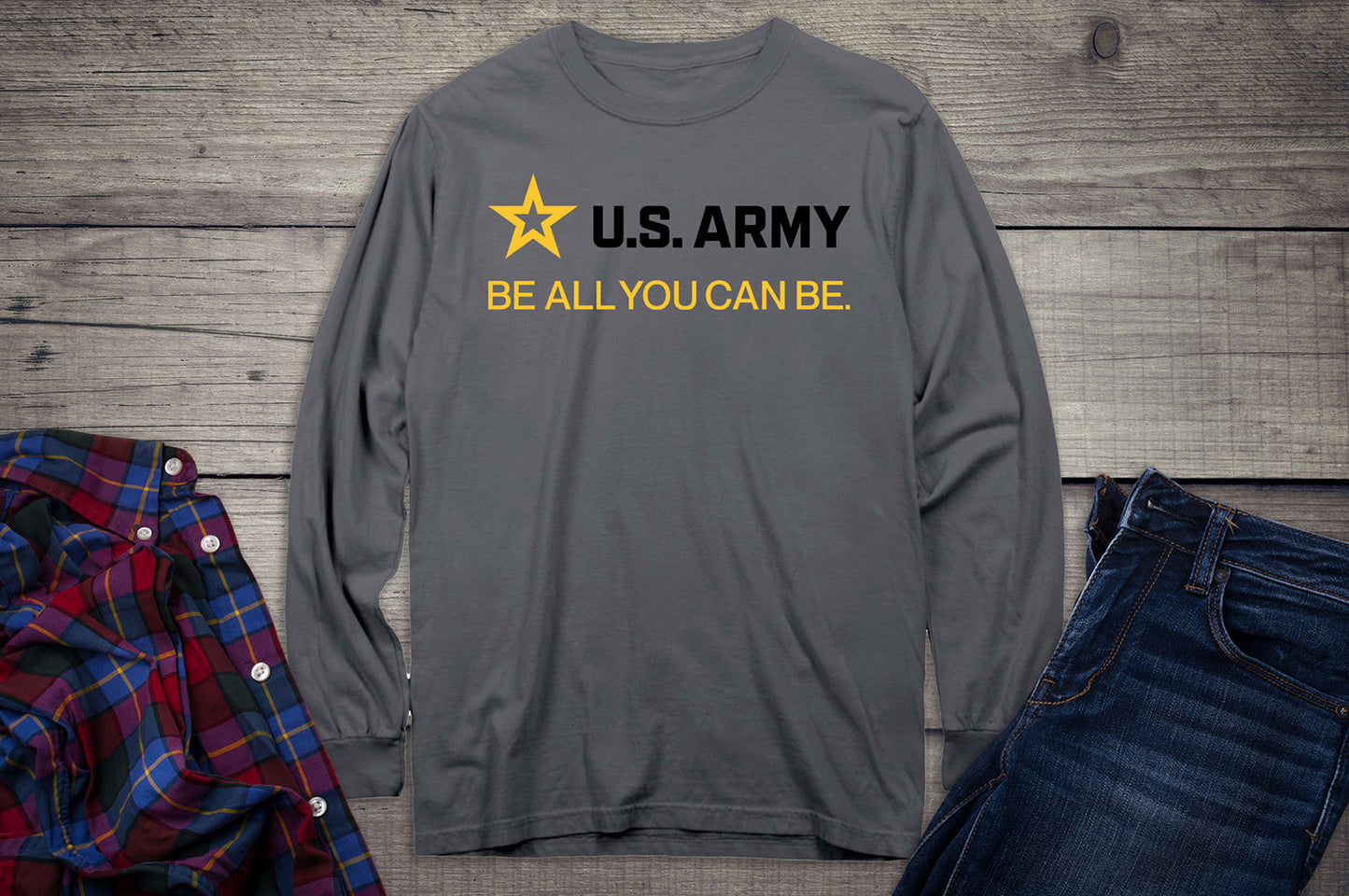 United States Army Strip Long Sleeve Shirt