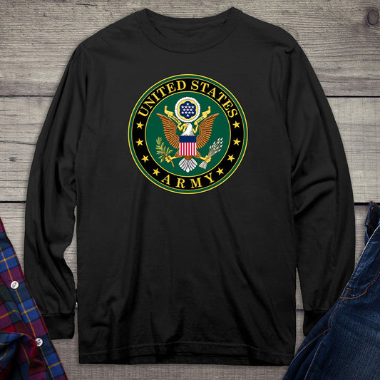 United States Army Insignia Long Sleeve Shirt