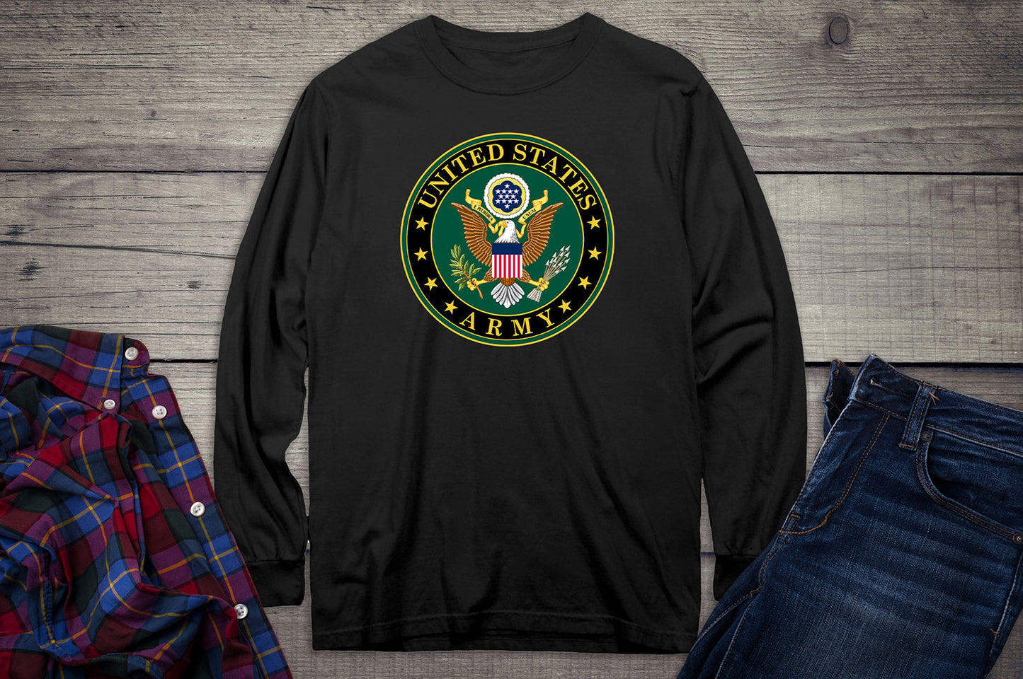 United States Army Insignia Long Sleeve Shirt