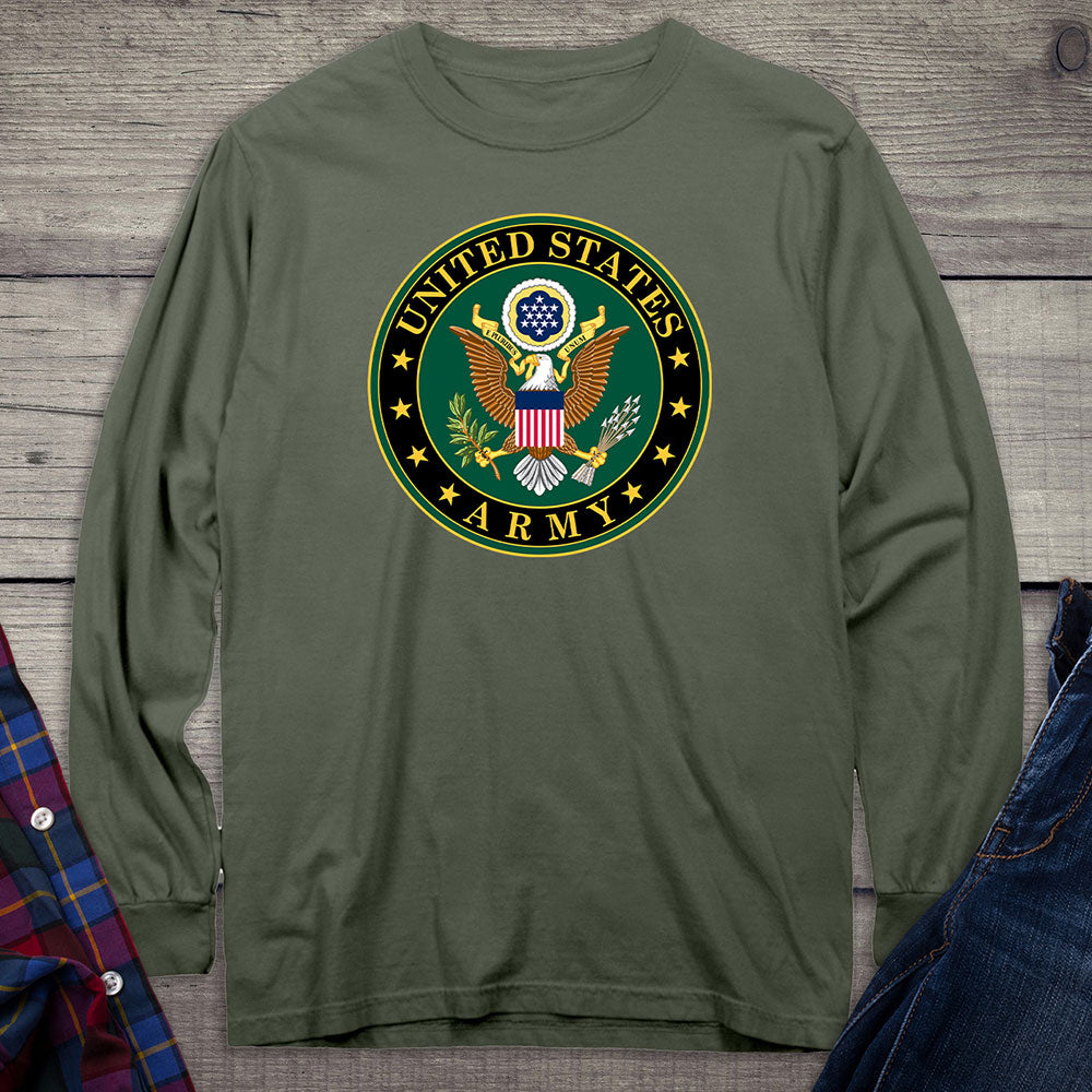 United States Army Insignia Long Sleeve Shirt