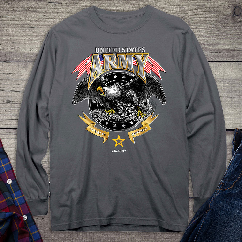 United States Army Loyalty Respect Long Sleeve Shirt