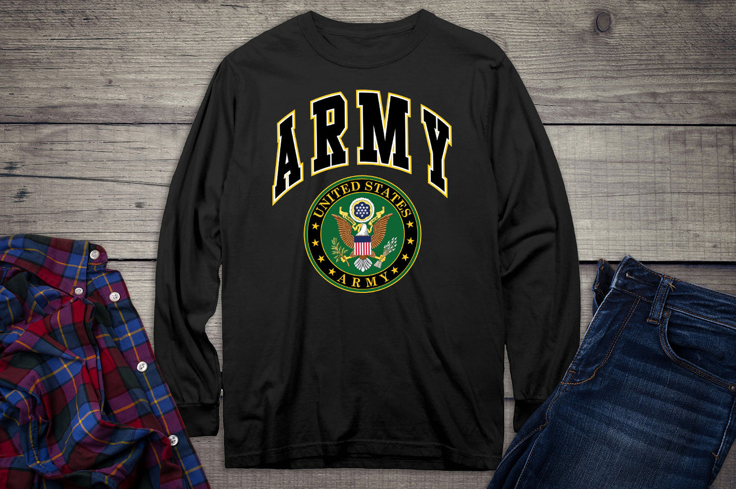 United States Army Seal Long Sleeve Shirt