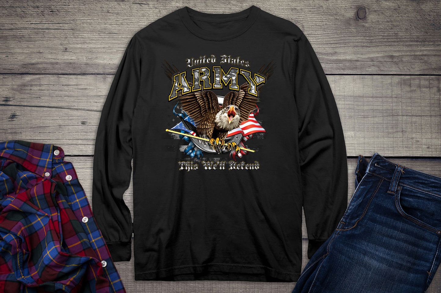 United States Army This We Defend Long Sleeve Shirt