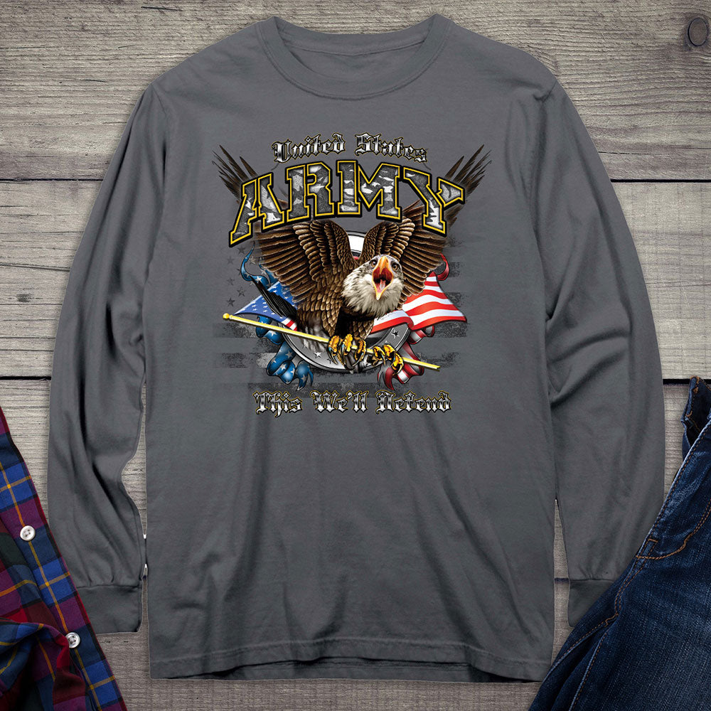 United States Army This We Defend Long Sleeve Shirt