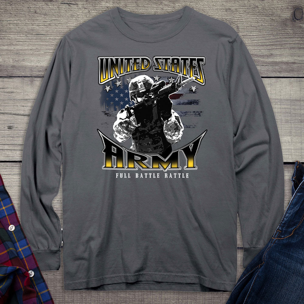 United States Army Full Battle Rattle Long Sleeve Shirt