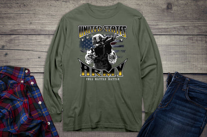 United States Army Full Battle Rattle Long Sleeve Shirt