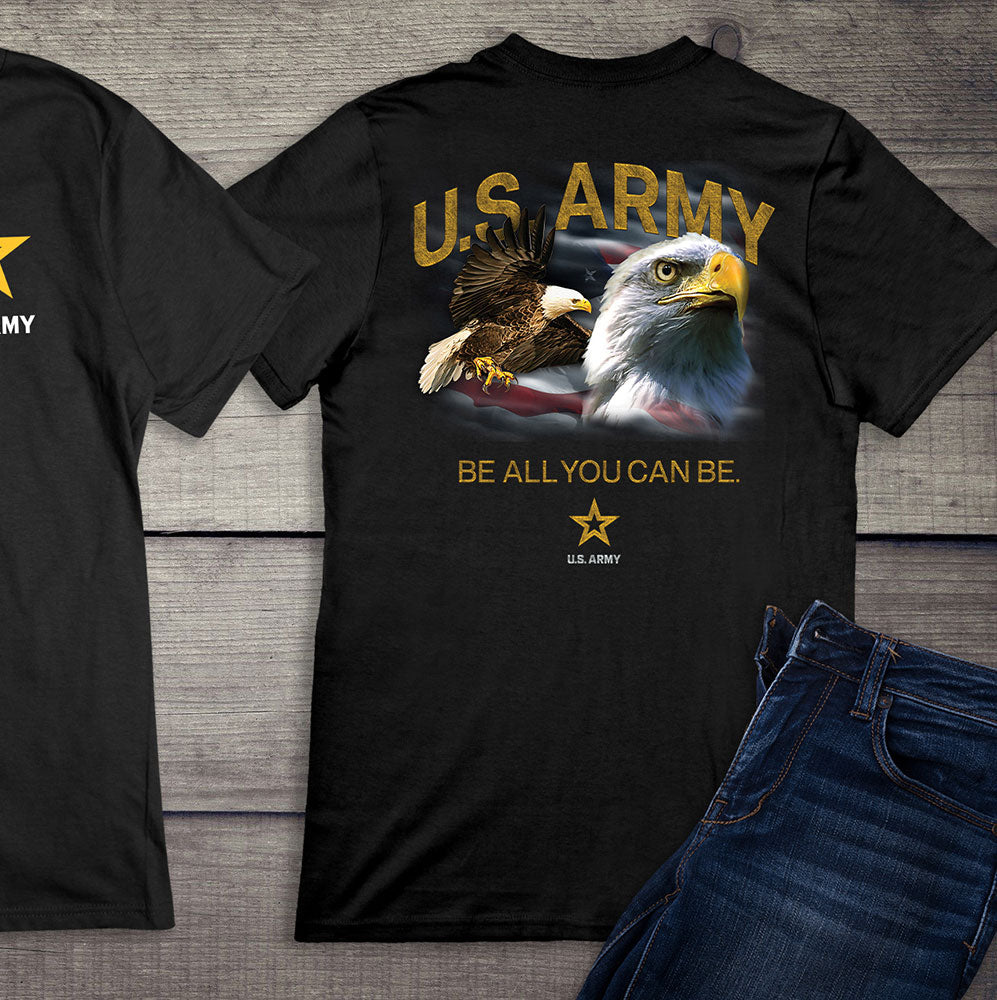 U.S. Army Eagles Flag T-Shirt