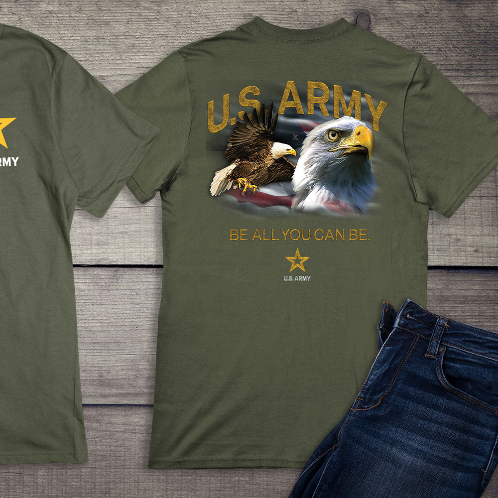 U.S. Army Eagles Flag T-Shirt