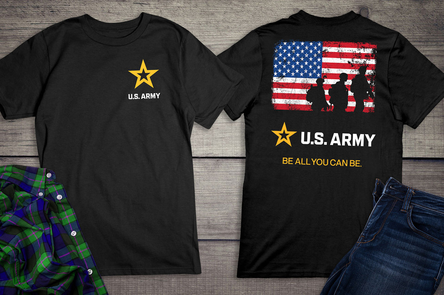 U.S. Army Soldiers Flag T-Shirt