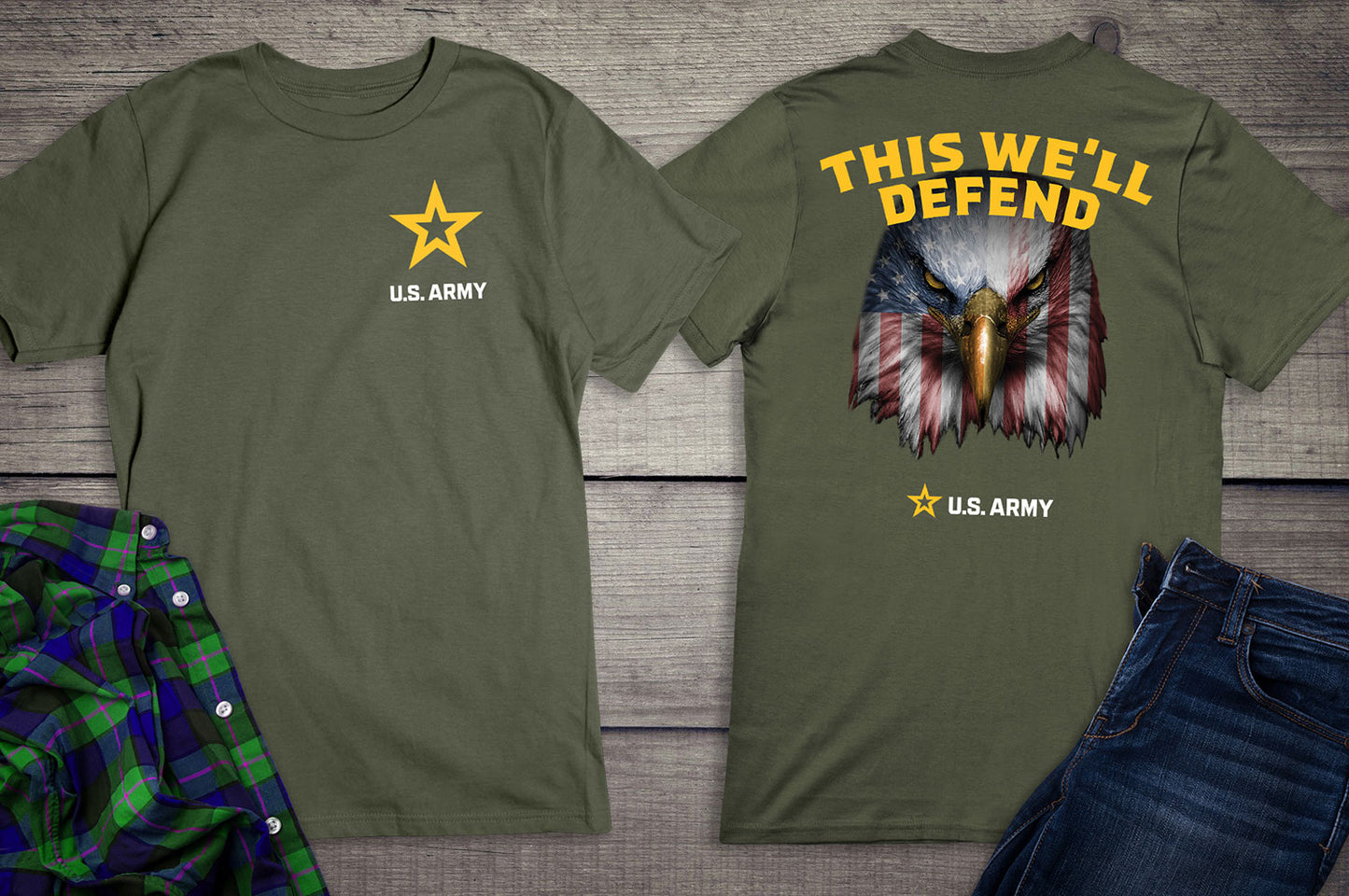 U.S. Army This We'll Defend Eagle T-Shirt