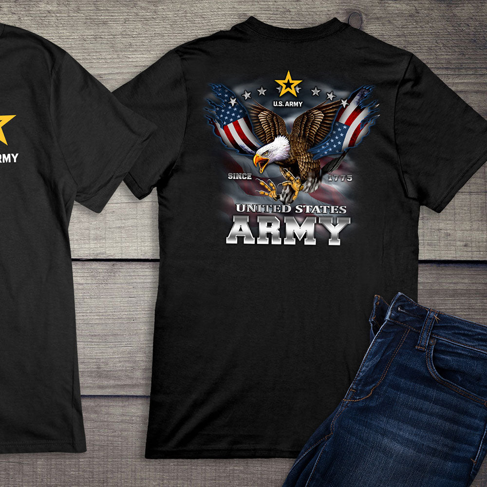 U.S. Army Eagle & Flag T-Shirt