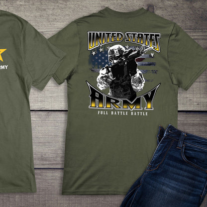 U.S. Army Full Battle Rattle T-Shirt