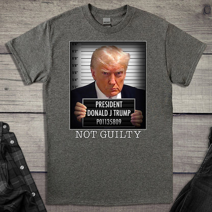 Not Guilty Mugshot T-Shirt