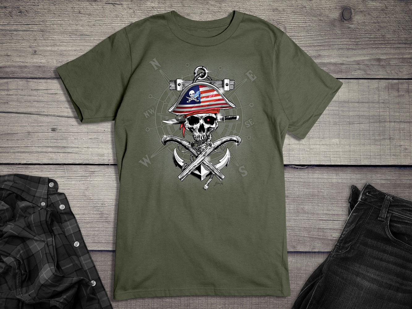 Pirate Compass T-Shirt