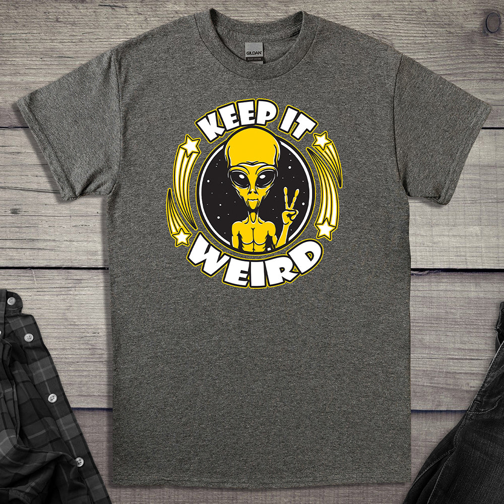 Keep It Weird Alien T-Shirt