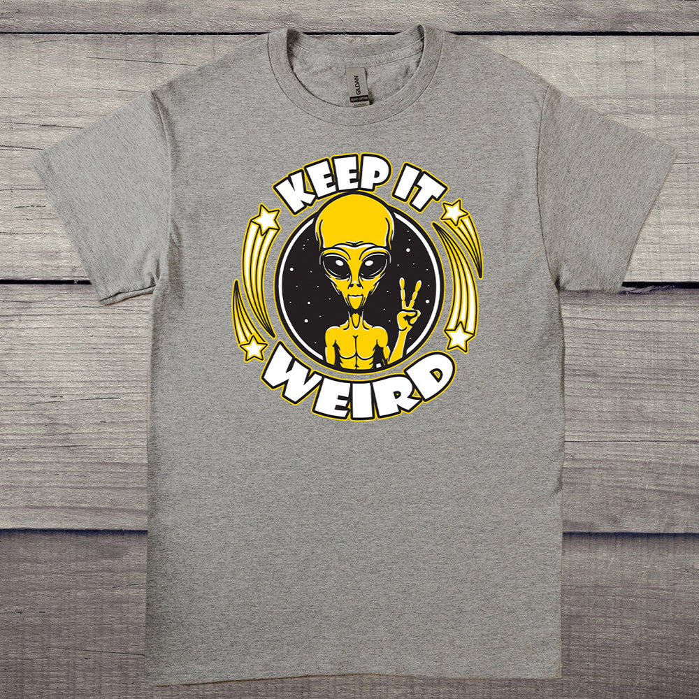 Keep It Weird Alien T-Shirt