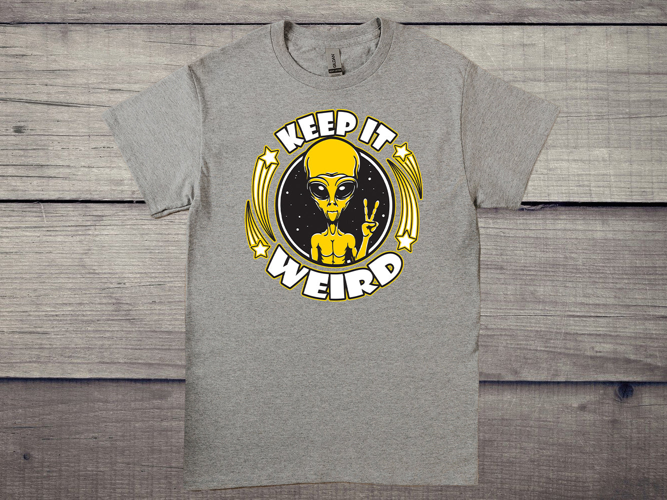 Keep It Weird Alien T-Shirt