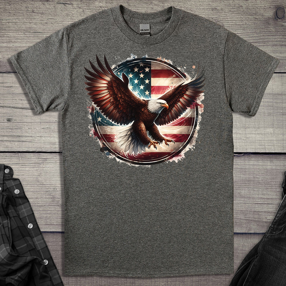 Eagle Flag Circle T-Shirt