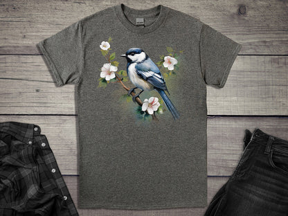 Chickadee Watercolor T-Shirt