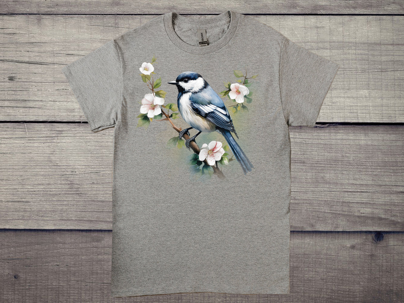 Chickadee Watercolor T-Shirt