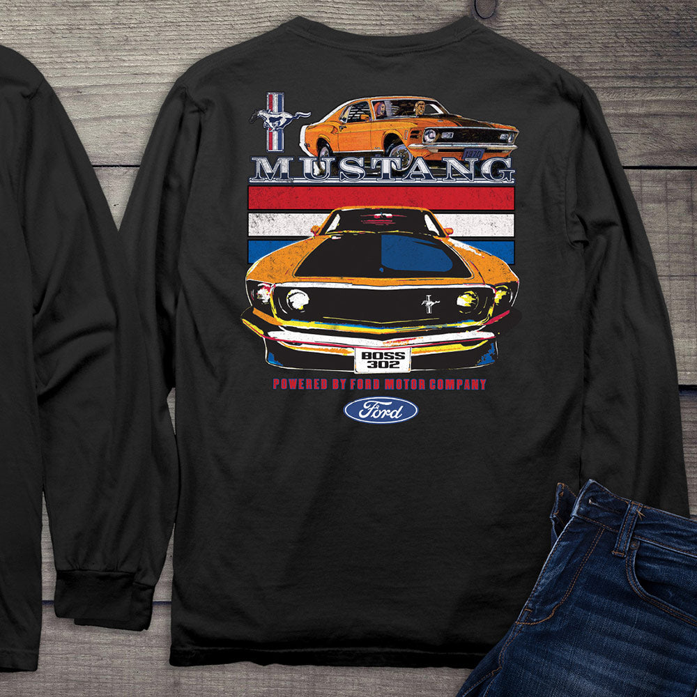 Ford Motor Company, Mustang Powered By Ford Long Sleeve Shirt