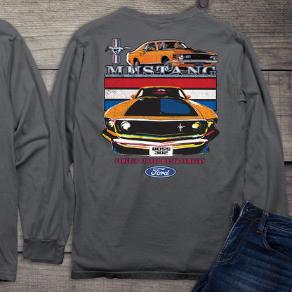 Ford Motor Company, Mustang Powered By Ford Long Sleeve Shirt