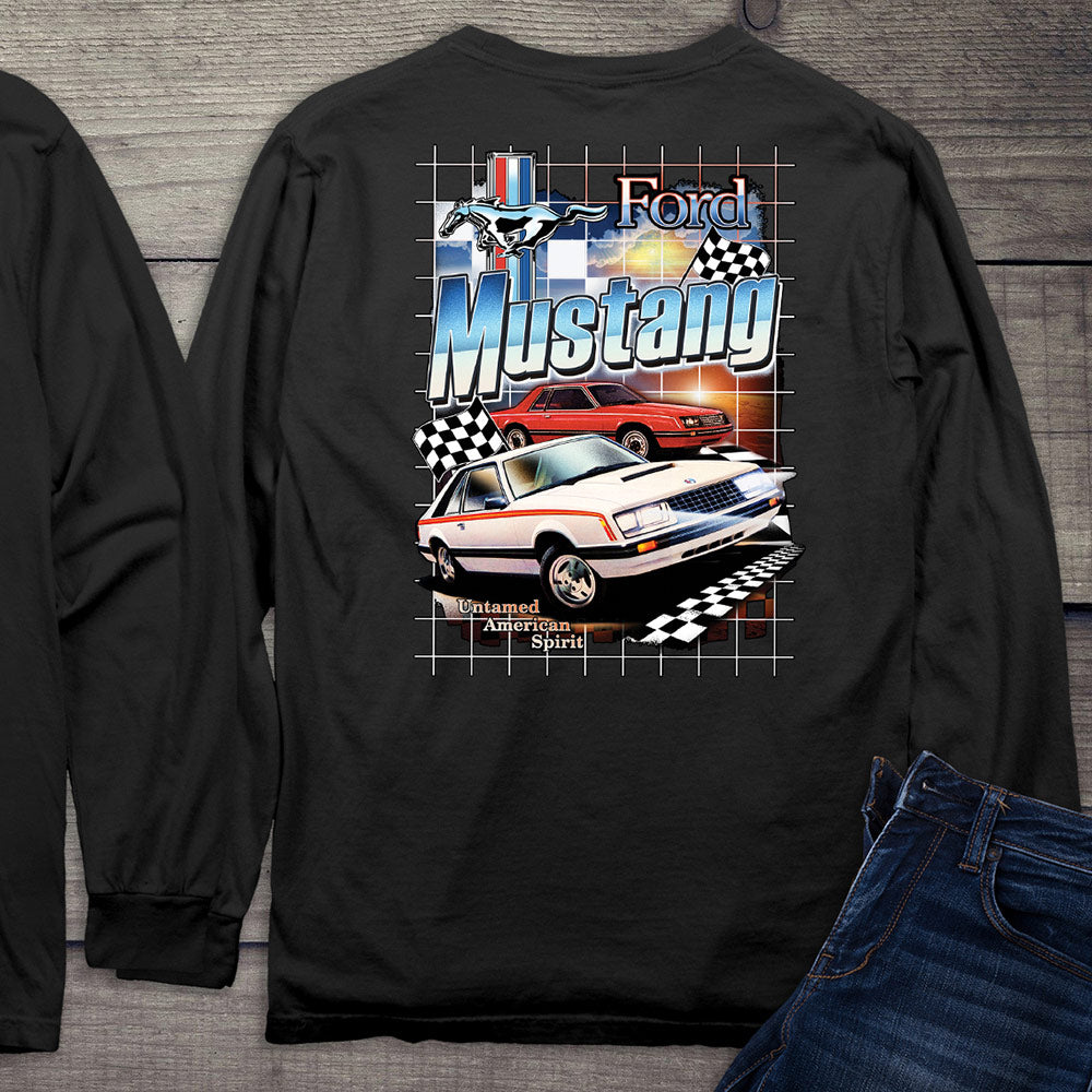 Ford Motor Company, Mustang Untamed American Spirit Long Sleeve Shirt