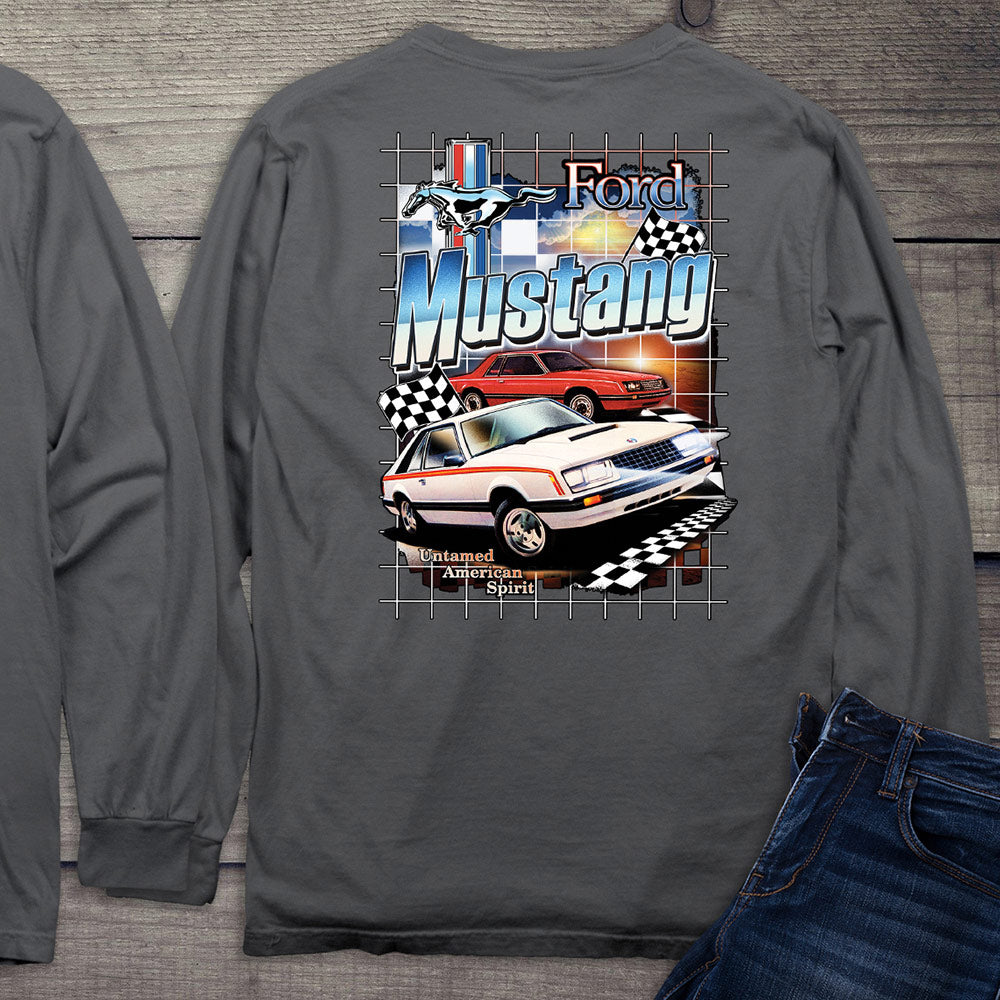 Ford Motor Company, Mustang Untamed American Spirit Long Sleeve Shirt