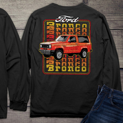 Ford Motor Company, 83 Ford Bronco II Long Sleeve Shirt