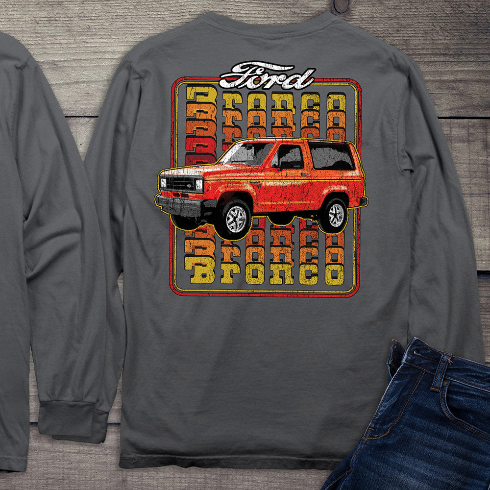 Ford Motor Company, 83 Ford Bronco II Long Sleeve Shirt