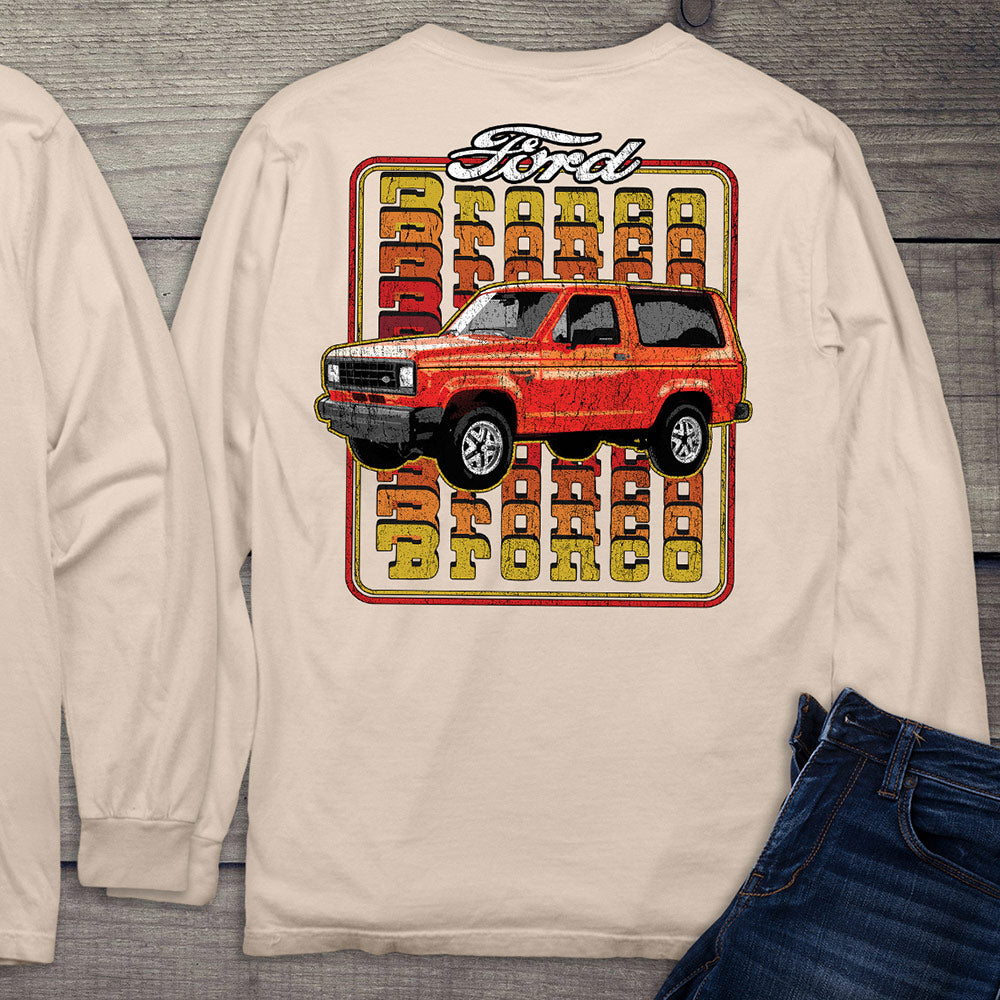 Ford Motor Company, 83 Ford Bronco II Long Sleeve Shirt