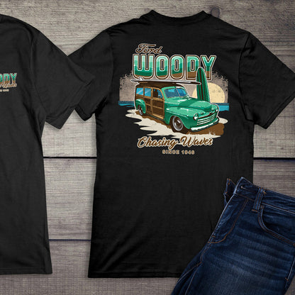 Ford Motor Company, 1946 Ford Woody T-Shirt