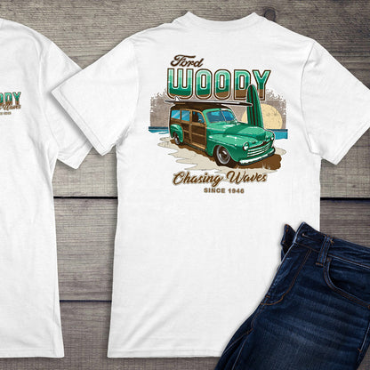 Ford Motor Company, 1946 Ford Woody T-Shirt