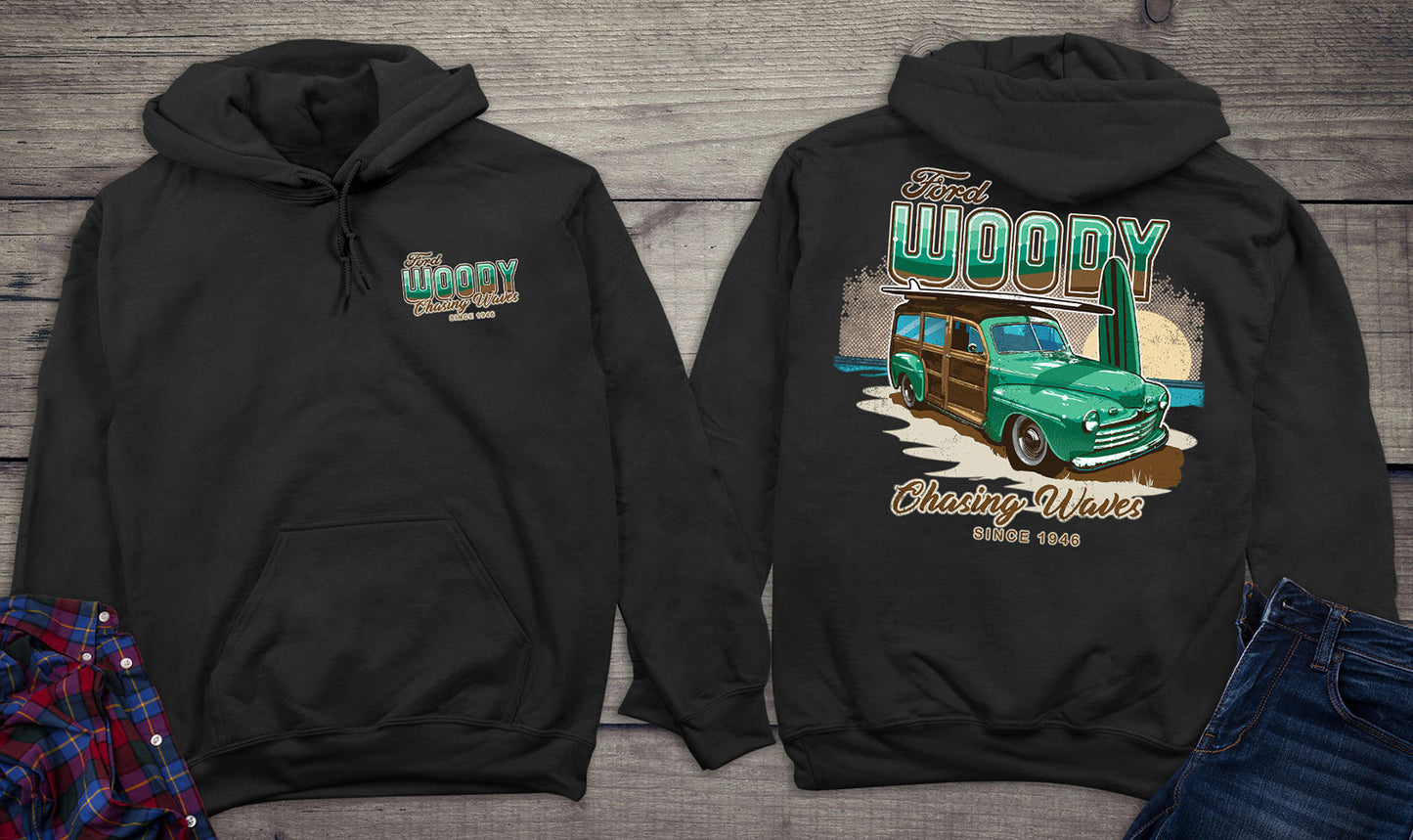 Ford Motor Company, 1946 Ford Woody Hoodie