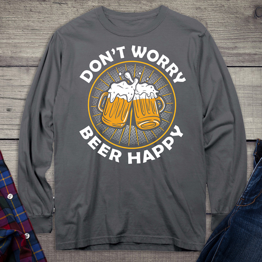 Beer Happy Long Sleeve Shirt