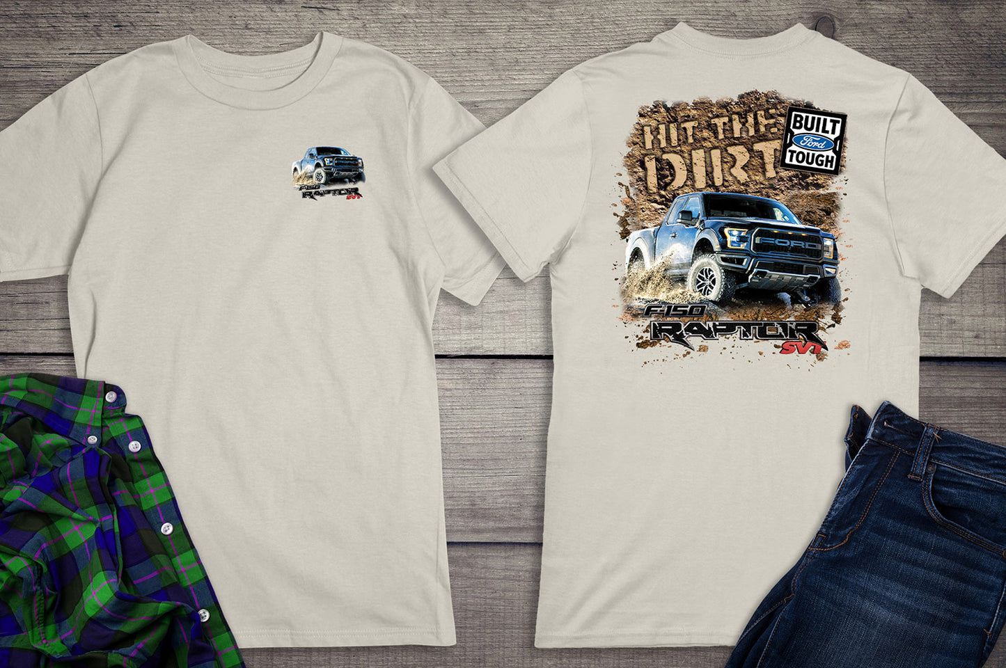 Ford Motor Company, Hit The Dirt T-Shirt