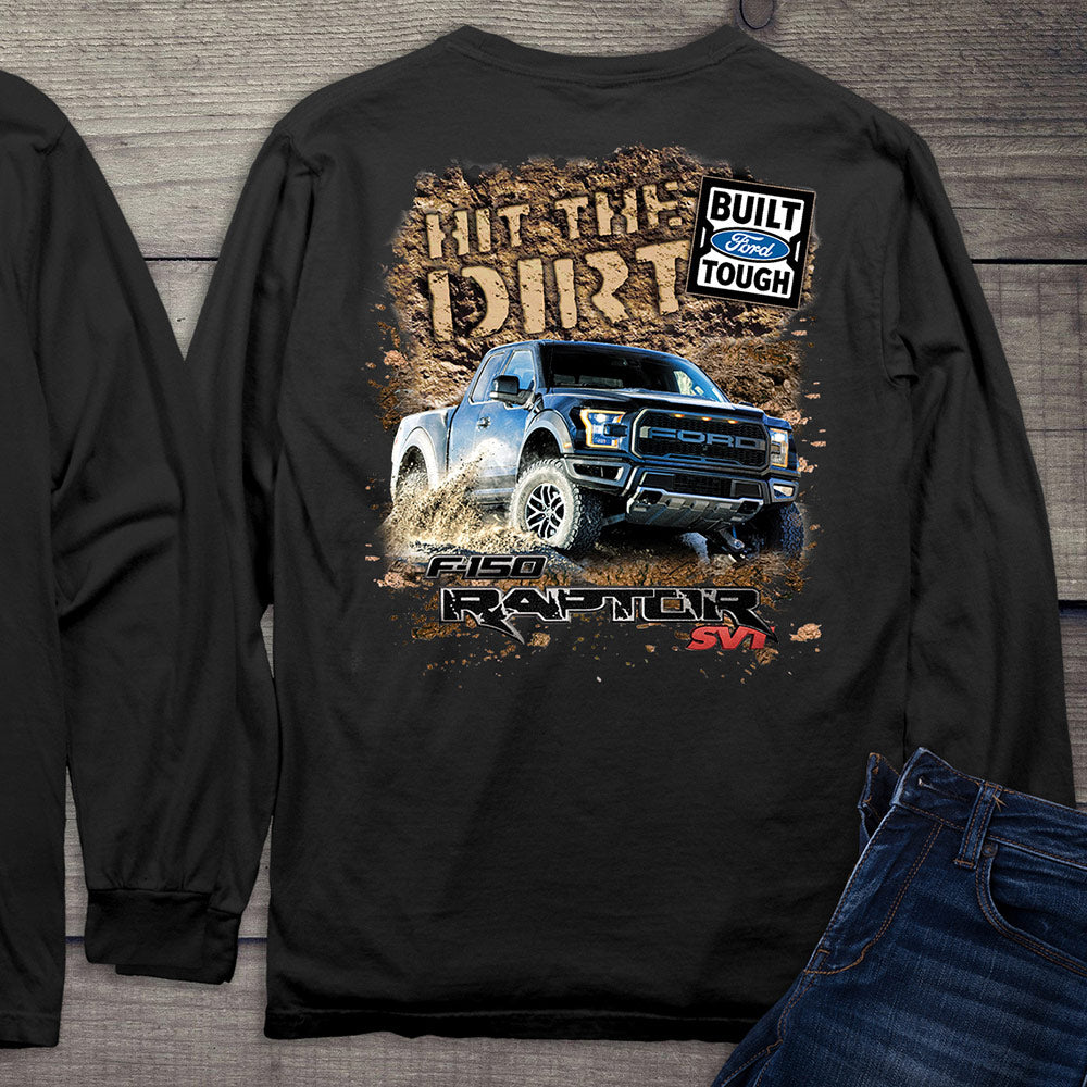 Ford Motor Company, Hit The Dirt Long Sleeve Shirt