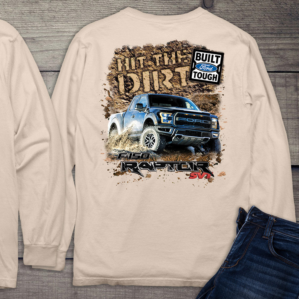 Ford Motor Company, Hit The Dirt Long Sleeve Shirt