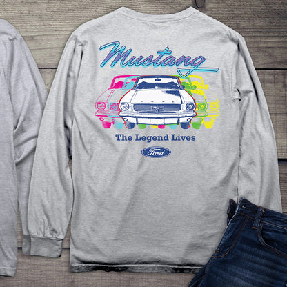 Ford Motor Company, Mustang Legend Long Sleeve Shirt