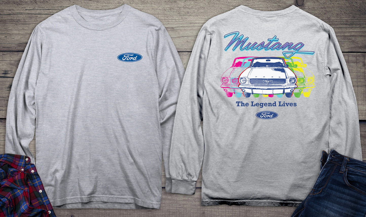 Ford Motor Company, Mustang Legend Long Sleeve Shirt