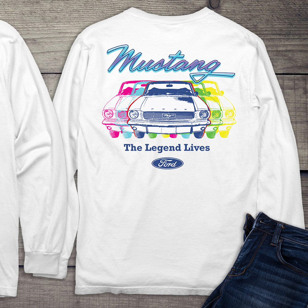 Ford Motor Company, Mustang Legend Long Sleeve Shirt