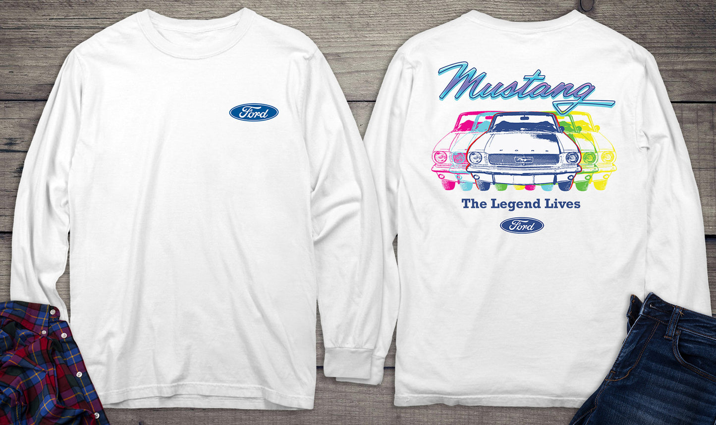 Ford Motor Company, Mustang Legend Long Sleeve Shirt