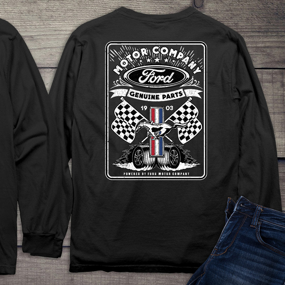 Ford Motor Company, Ford Flags Long Sleeve Shirt