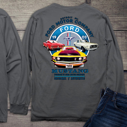 Ford Motor Company, Mustang Circle Long Sleeve Shirt