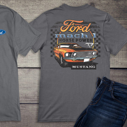 Ford Motor Company, Mustang Mach Horsepower T-Shirt