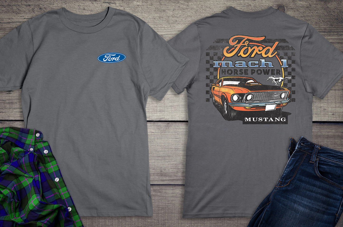 Ford Motor Company, Mustang Mach Horsepower T-Shirt